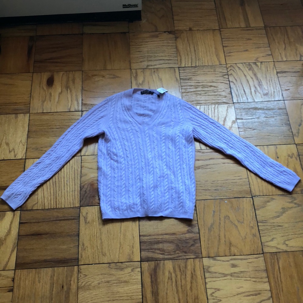 BRAND NEW brooks Brothers CASHMERE sweater